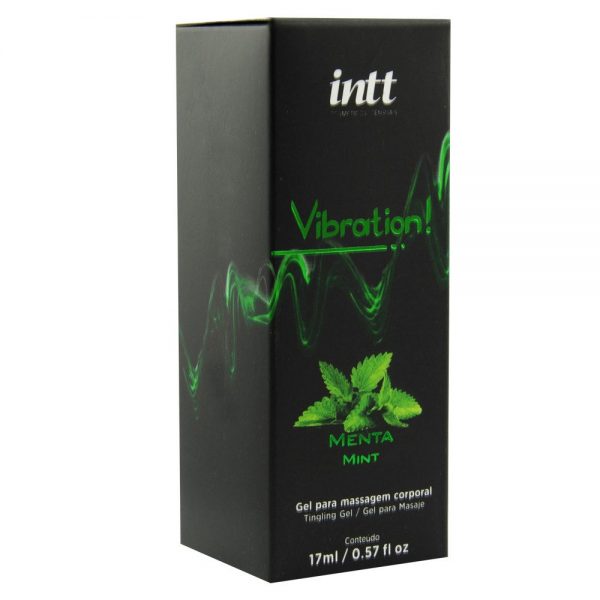 VIBRATION GEL EXCITANTE BEIJÁVEL MENTA 17ML INTT - Image 2