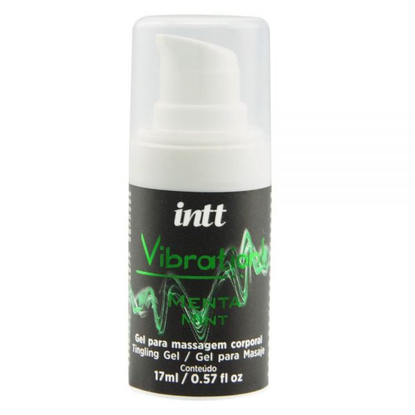 VIBRATION GEL EXCITANTE BEIJÁVEL MENTA 17ML INTT - Image 3