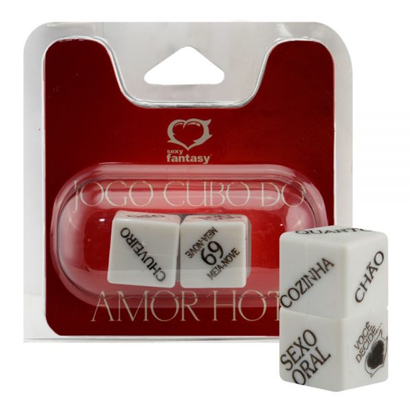 DADOS CUBO DO AMOR HOT 02 DADINHOS SEXY FANTASY