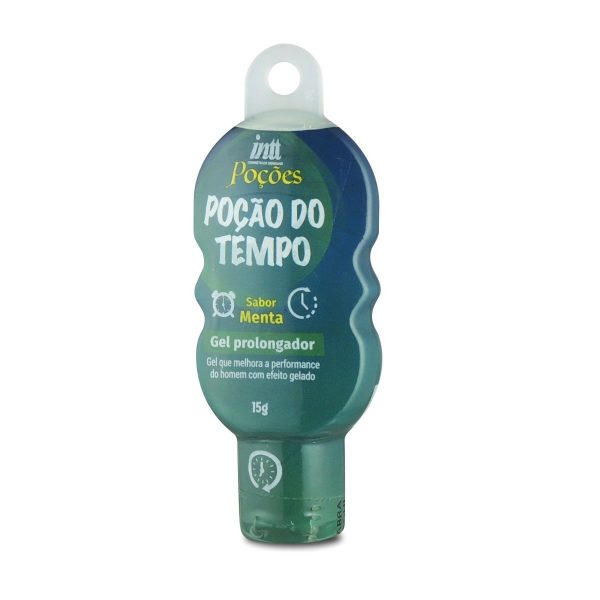 GEL POÇÃO DO TEMPO RETARDANTE BEIJÁVEL MENTA POÇÕES INTT