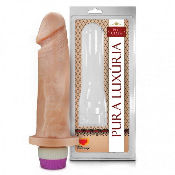 PRÓTESE COM VIBRADOR INTERNO 18 X 4,5 CM SEXY FANTASY