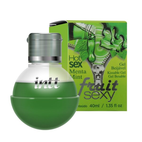 GEL DE MASSAGEM BEIJÁVEL FRUIT SEXY MENTA INTT