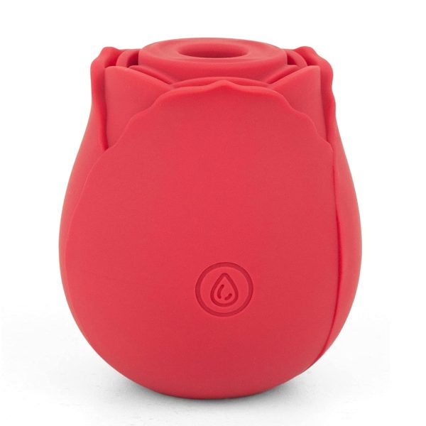 MASSAGEADOR DE CLITÓRIS 10 MODOS DE MASSAGEM FORMATO ROSA RECARREGÁVEL