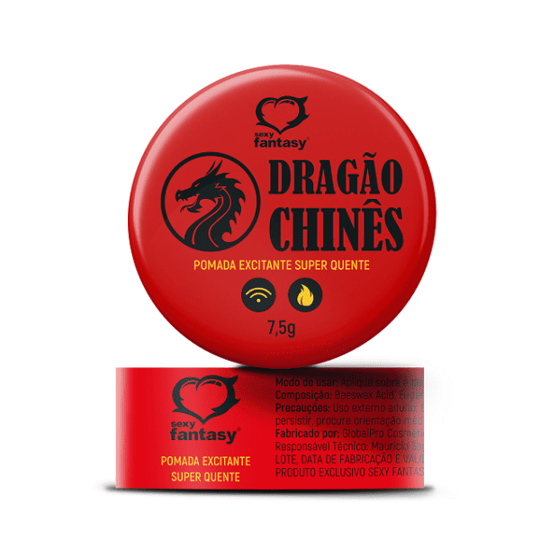 POMADA DRAGÃO CHINÊS 7,5 G SEXY FANTASY