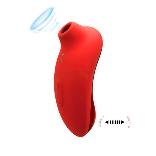 SUGADOR ESTIMULADOR DE CLITORIS E VIBRADOR O XIDA VERMELHO YOUVIBE - Image 2