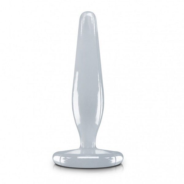 PLUG EM SILICONE TRANSPARENTE FINO 7,5 X 1,5 CM SEXY FANTASY