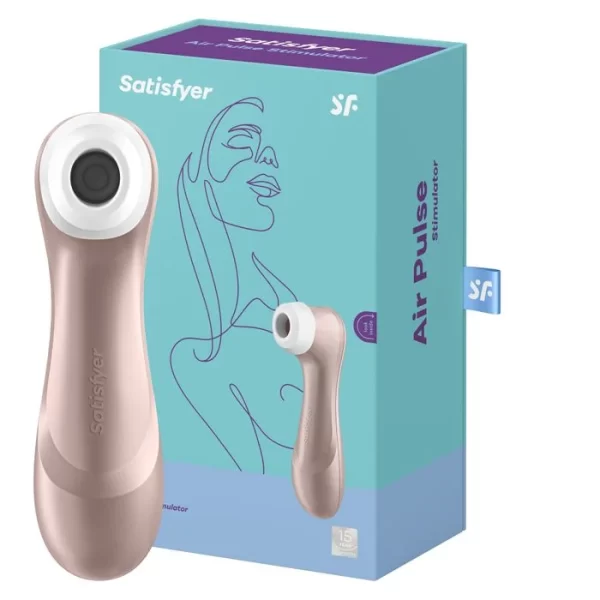 ESTIMULADOR DE LUXO SATISFYER PRO 2 BEGE INTT