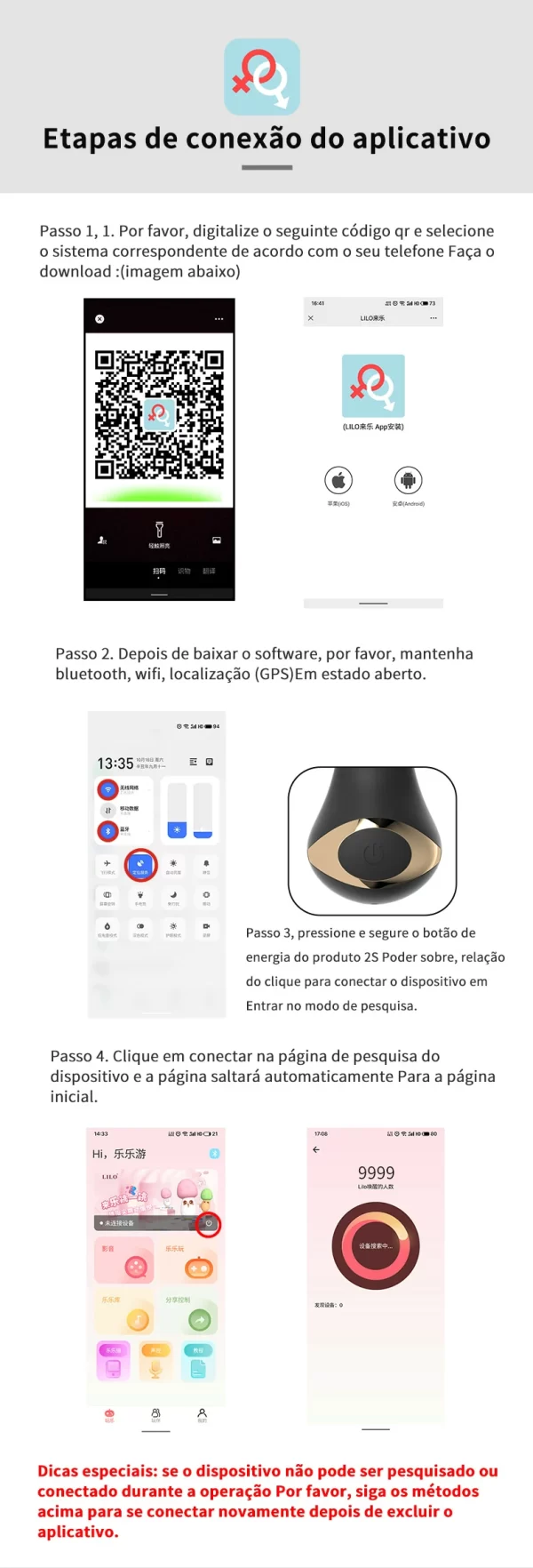 PLUG ANAL CONICO EM SILICONE CONTROLE POR CELULAR PRETO LILO - Image 3