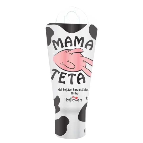 MAMA TETA GEL BEIJAVEL NINHO 15 G HOT FLOWERS