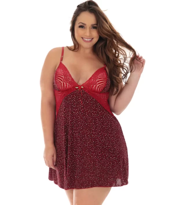 CAMISOLA PLUS SIZE EM LIGANETE TAMANHO 50