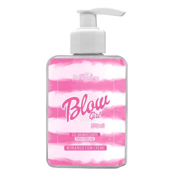 BLOW GIRL MIX DE GEL E CREME BEIJAVEL PARA VIRILHA HOT FLOWERS